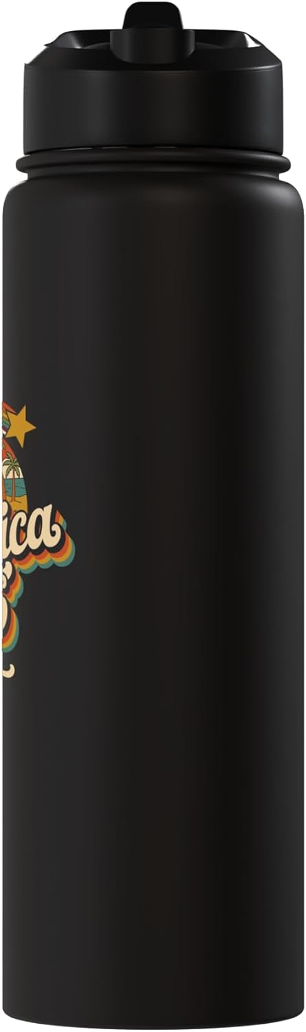 Outfit Costa Rica 2026 Botella de agua acero inoxidable aislada