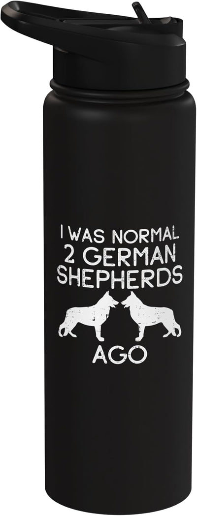 Botella de agua aislada acero inoxidable para dueño de perros