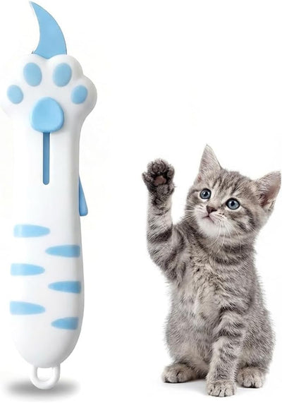 Cortador retráctil para caja de gato mango pata azul