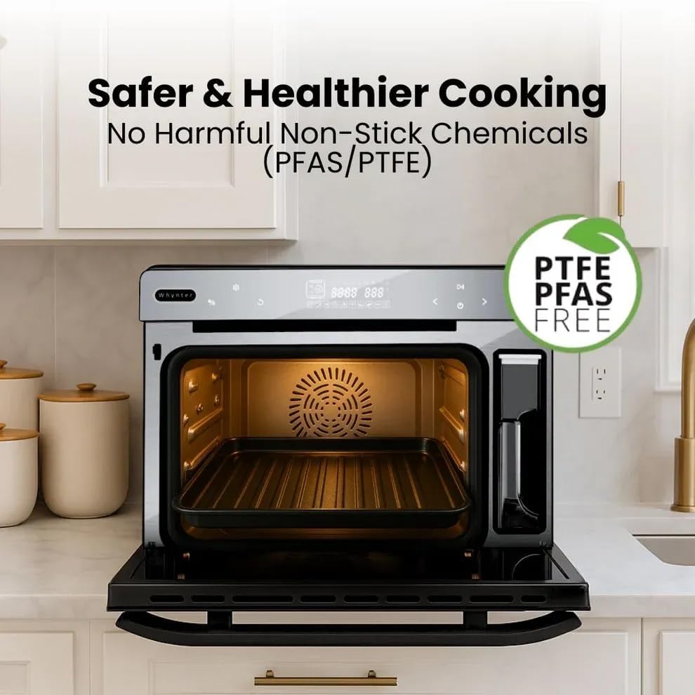 Horno combinado 10en1 vapor freidora asar hornear 40qt