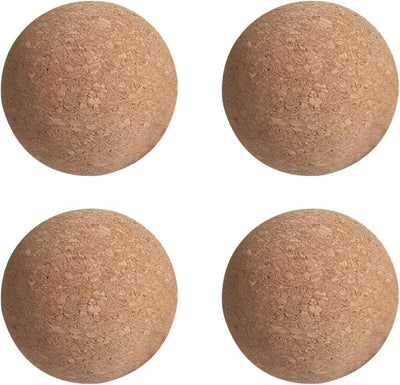 Tapones de bola de corcho reutilizable para botella de vino 2.4 pulgadas 4 unidades