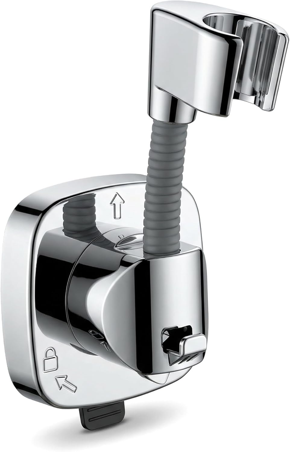 Soporte ajustable ducha con ventosa giratorio baño