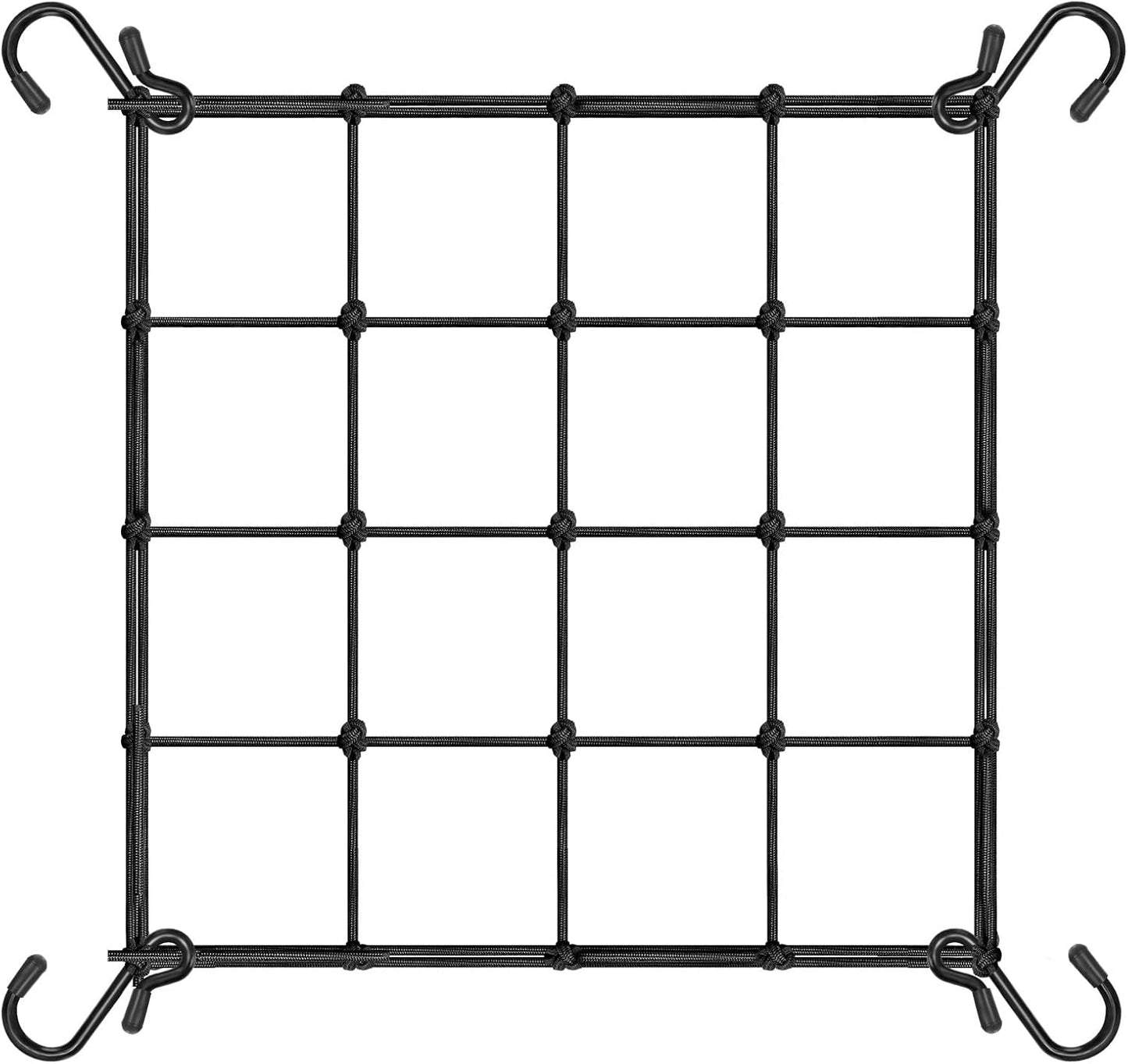 Red elástica para plantas trepadoras 2x2ft con 4 ganchos