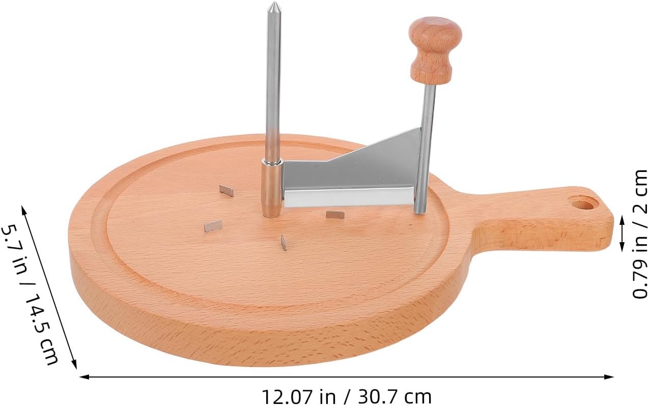 Cortador de queso con asa rallador giratorio cocina