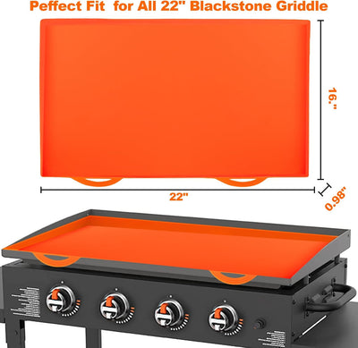 Funda silicona plancha 36pulg negro grado alimenticio