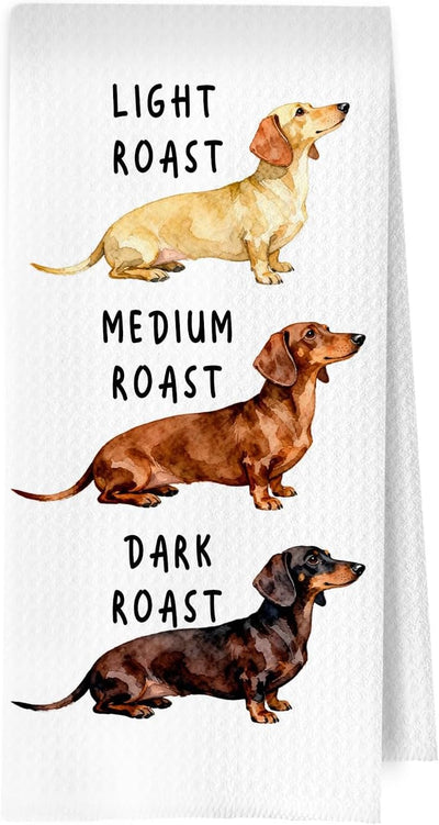 Toallas de cocina para hornear Dachshund Gifts divertidas para regalar