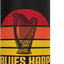 Botella de agua acero inoxidable insulado con armónica blues