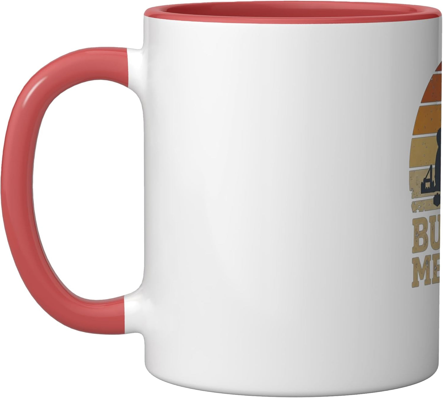 Taza Cerámica Memorias Bricks Roja/Blanca