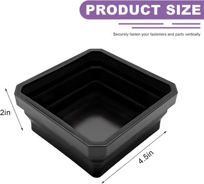 Bandeja magnética silicona 4.5pulg organizadora