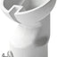 Adaptador ventilador techo inclinado blanco