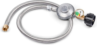 Regulador propano 3ft acero inox manguera para parrilla gas
