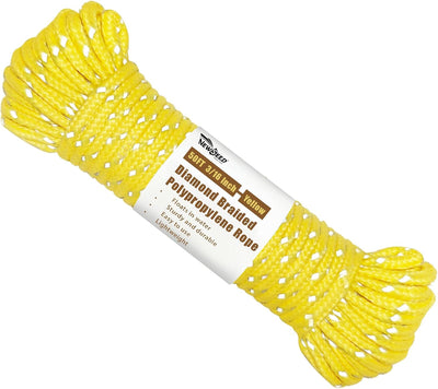 Cuerda trenzada diamante 3/16pulg 50ft resistente exterior