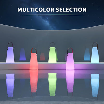 2 Lámparas Exteriores Recargables IP44 RGB Portátiles Inalámbricas