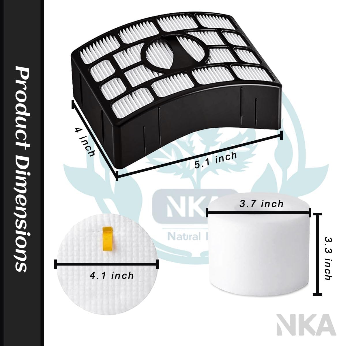 Filtro vacío comp Shark Rotator NV752 AZ1002 Hepa fieltro espuma