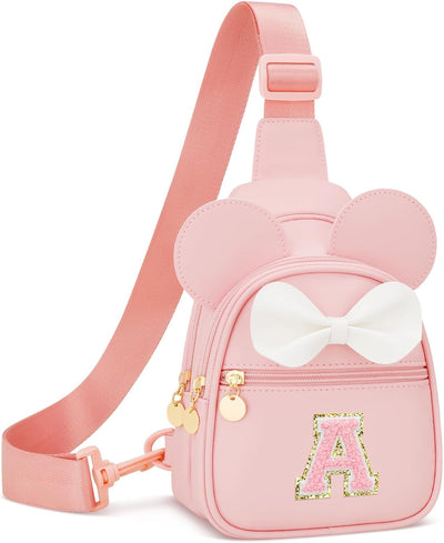 Riñoneras personalizadas con iniciales Rosa