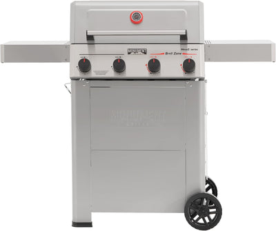 Parrilla gas propano 4 quemadores acero inox Mesa 2