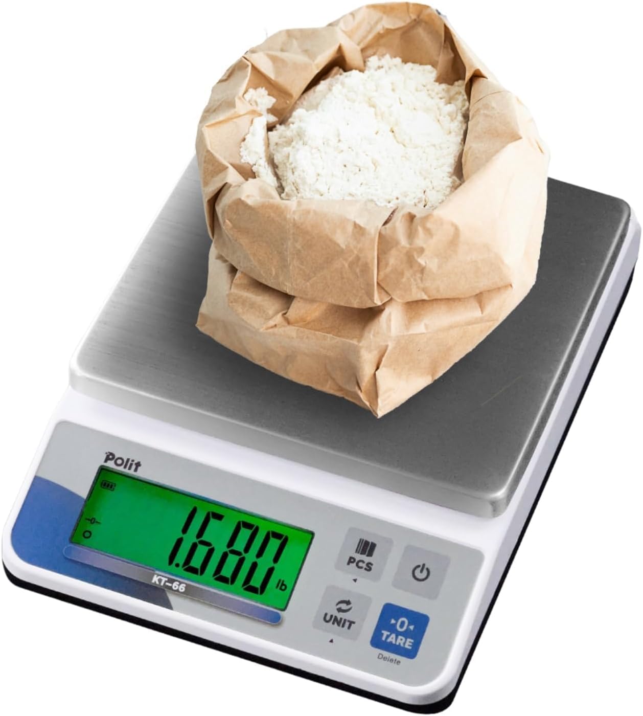 Báscula digital cocina KT-66 3kg 0.1g acero inox