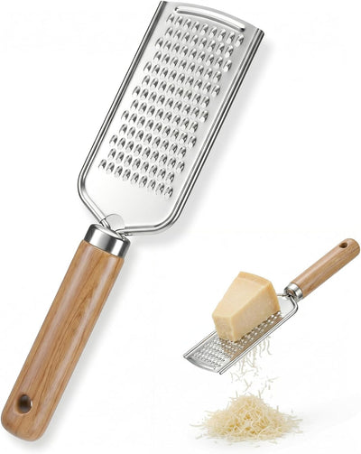 Rallador acero inox para queso parmesano limón jengibre
