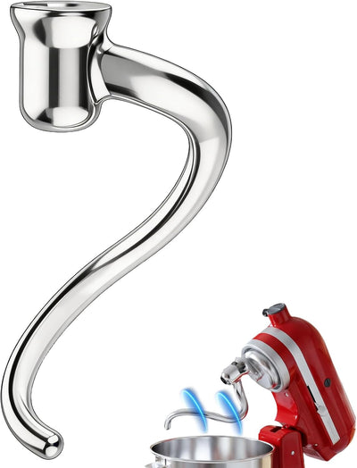 Gancho masa espiral acero inox comp KitchenAid 4.5-5qt