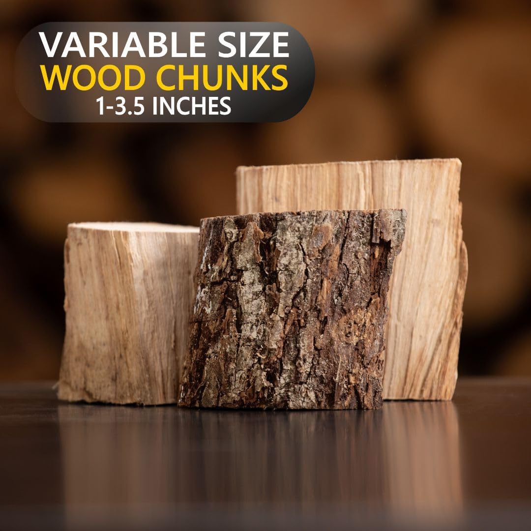 Trozos madera ahumar 13-16lb 2x3pulg nogal