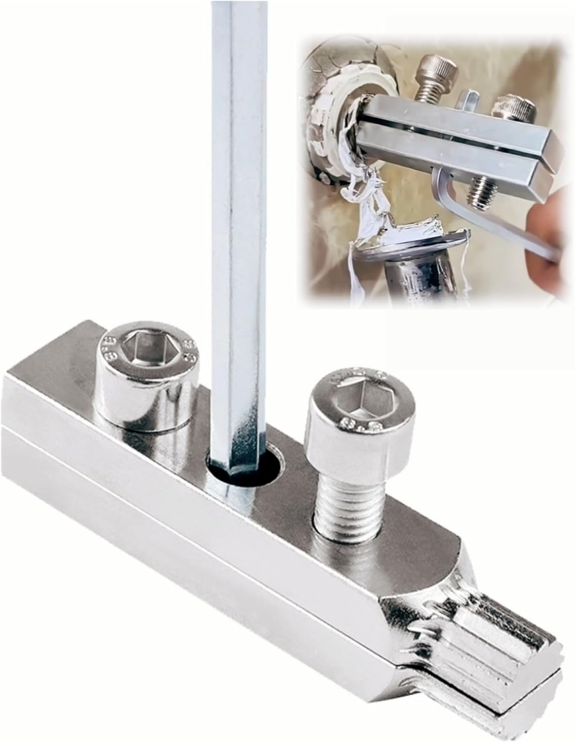 Extractor tubos 1/2-3/4 pulg metal resistente mango multifuncion