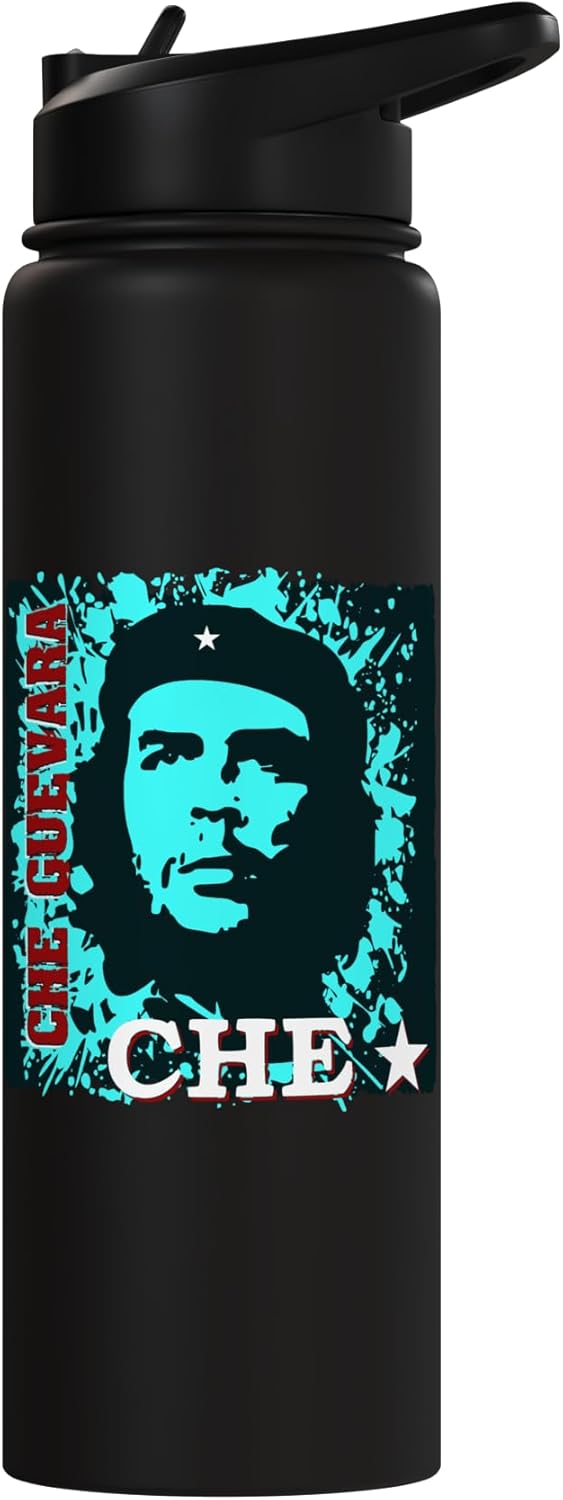 Botella agua acero inox aislada Che Guevara