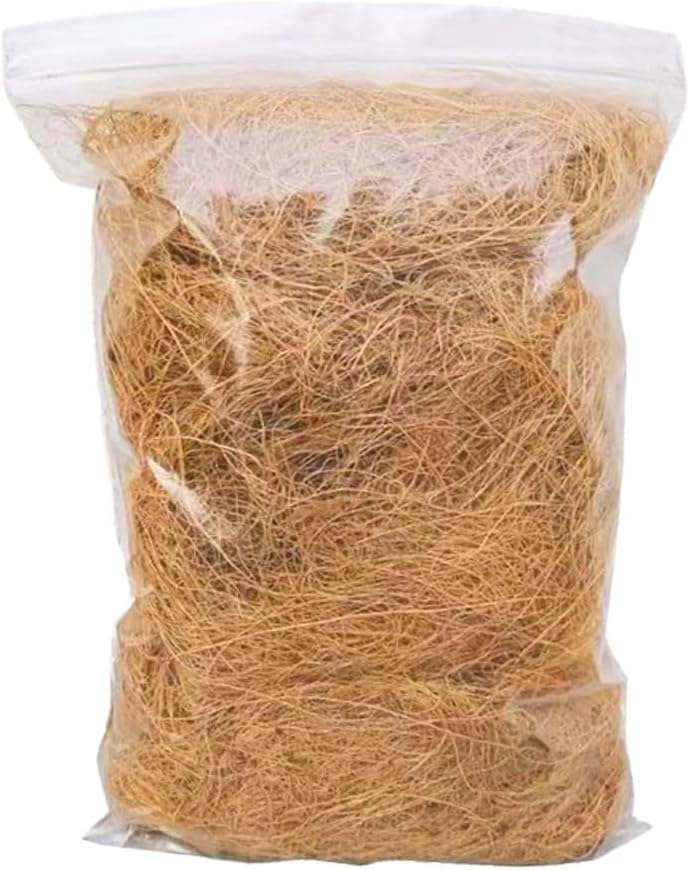 Mulch fibra cáscara coco seda orquídeas cubierta musgo