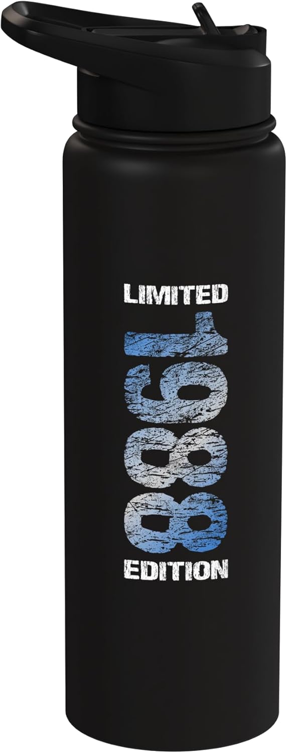 Botella de agua acero inoxidable insulada edición limitada 1988