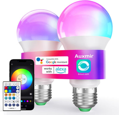 Bombilla LED RGBCCT con Alexa Google Home WiFi