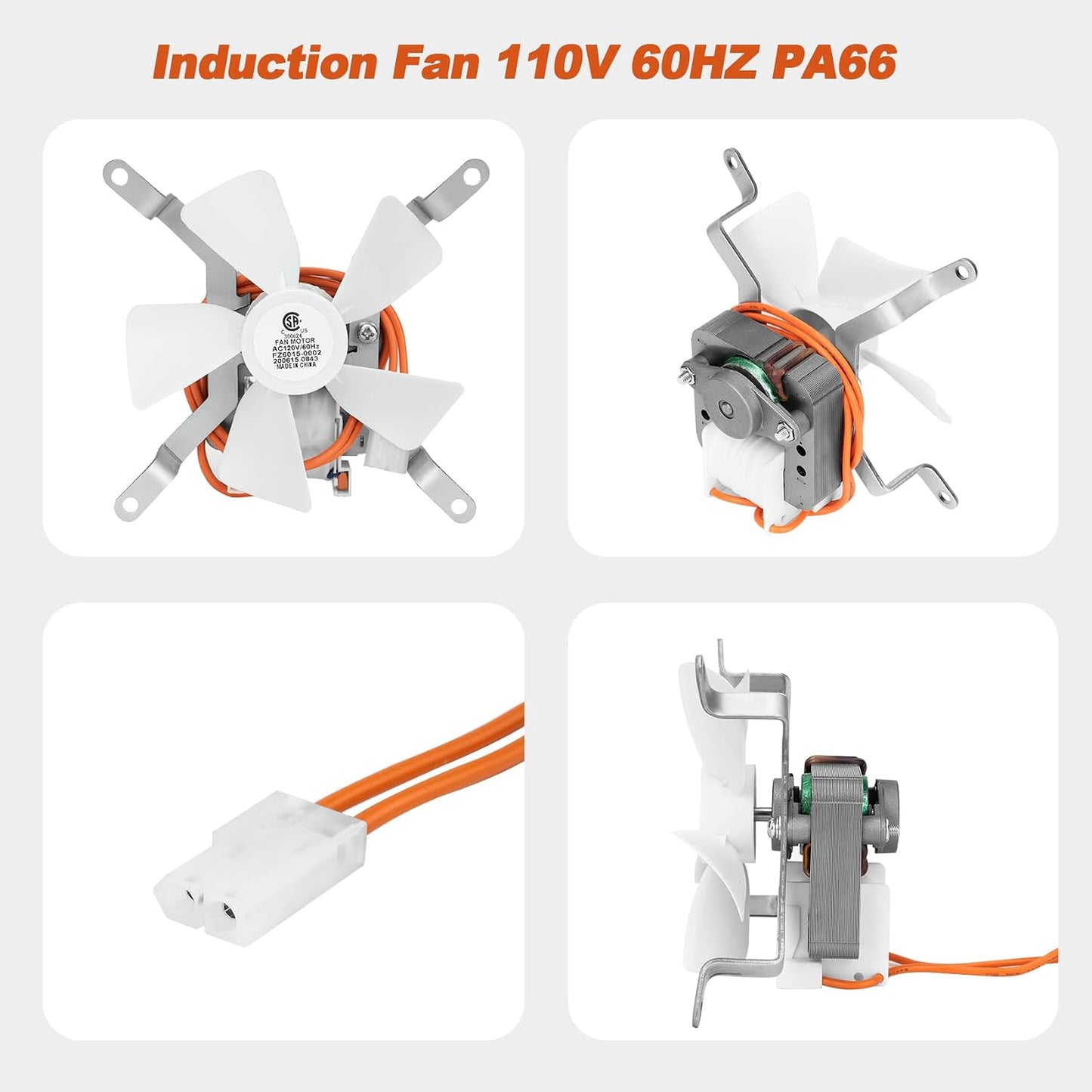 Kit ventilador inducción parrilla pellets Camp Chef blanco