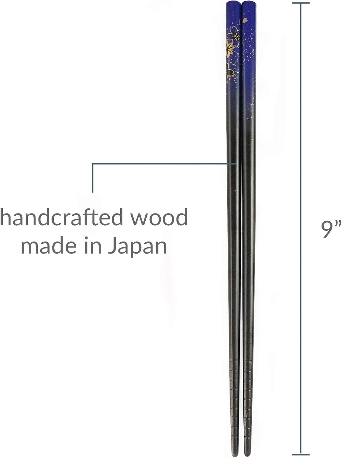 Palillos de viaje reutilizables de bambú estuche portatil fabricados en Japon