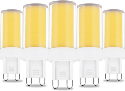 Bombilla LED G9 regulable luz blanca 6000K 4W reemplaza halógenas