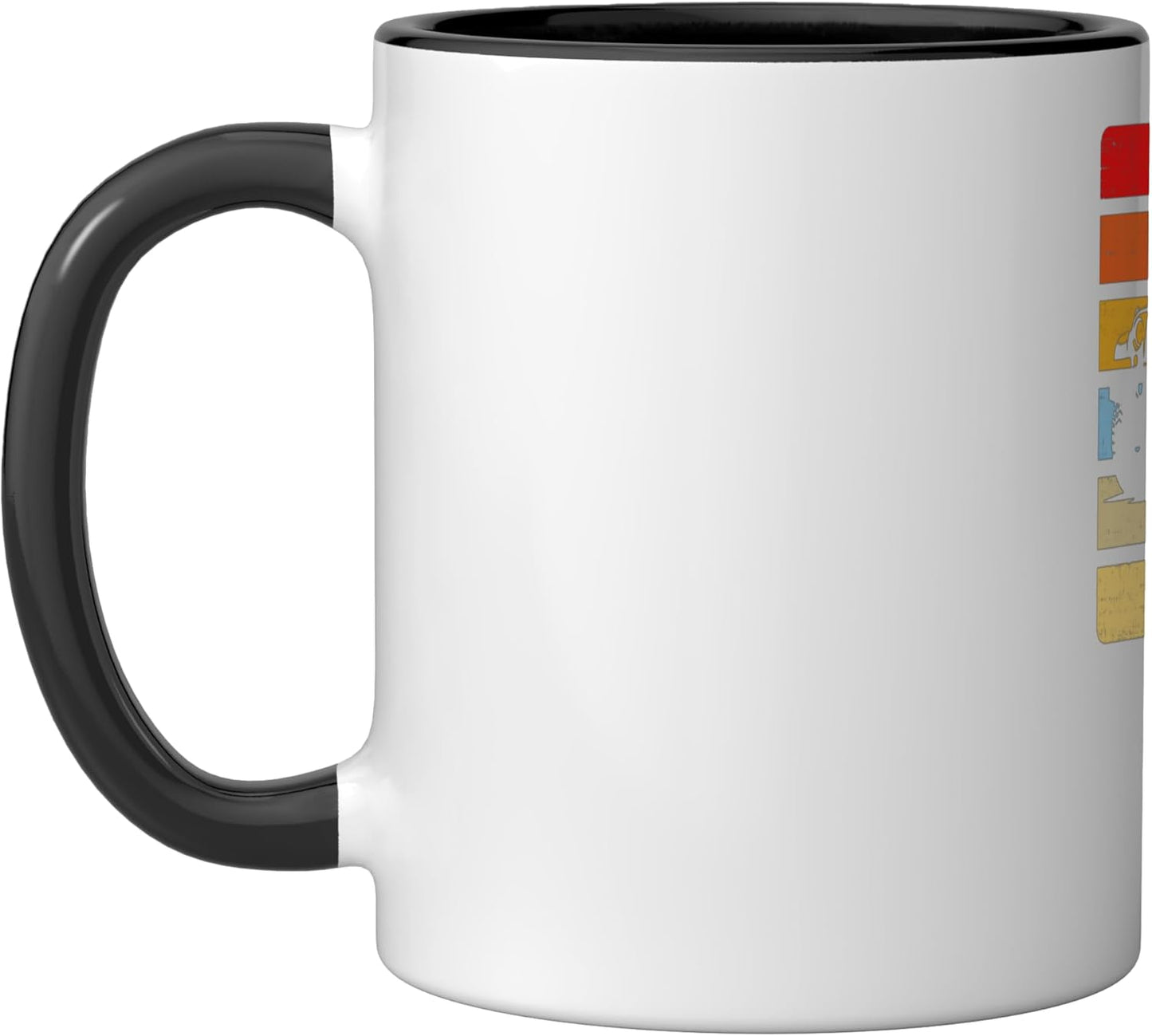 Taza Cerámica 4x4 Offroad Vintage Negro/Blanco