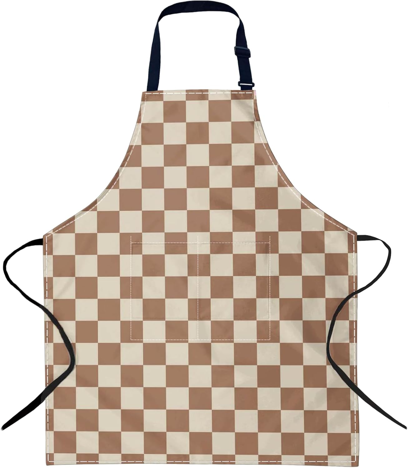 Delantal ajustable con bolsillo para cocina pintura jardinería