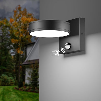 Aplique pared sensor movimiento luz LED aluminio