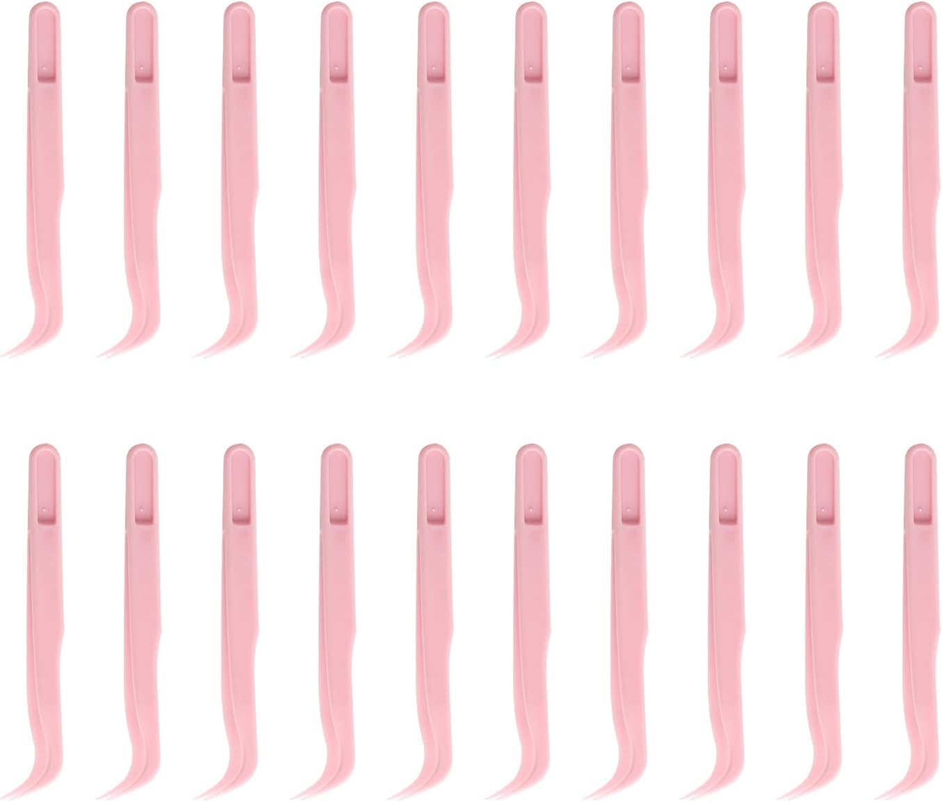 Pinzas plástico manualidades 4.5pulg rosa