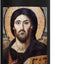 Botella agua acero inox aislada icono Cristo Pantocrator