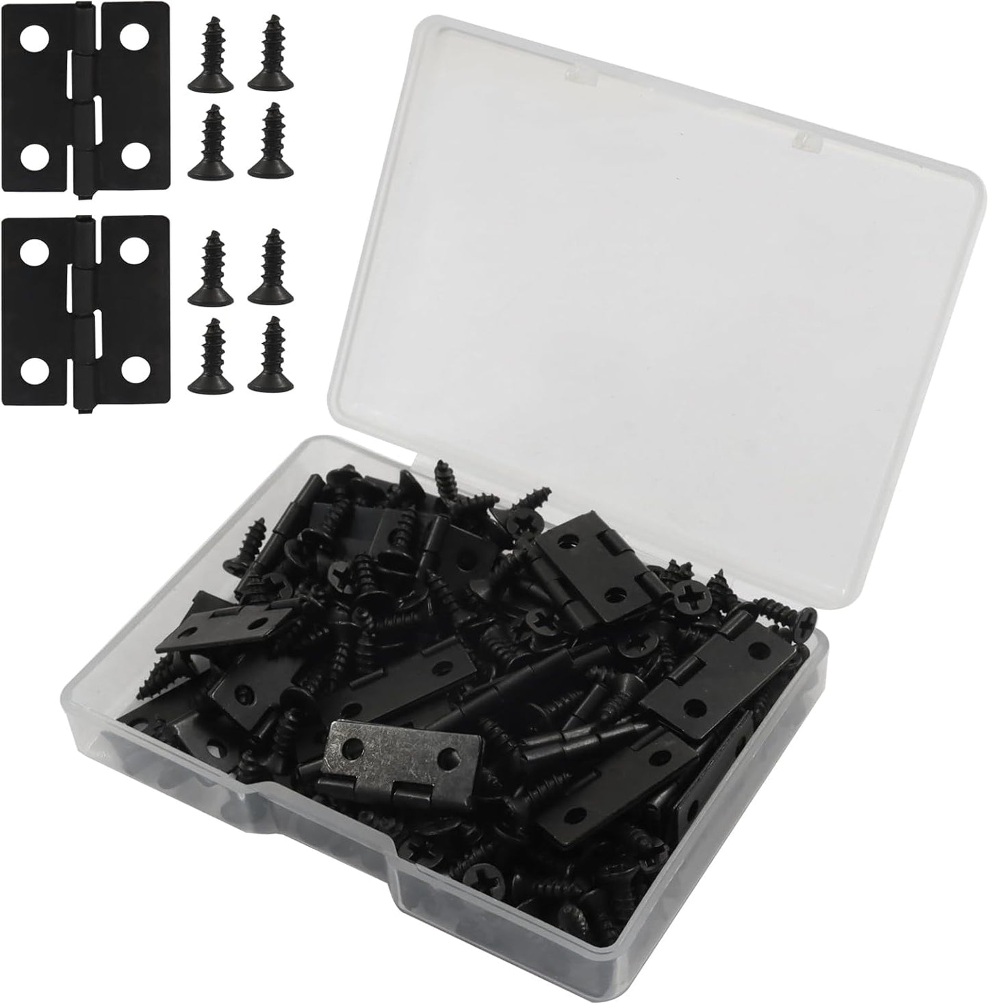 Set 50 Bisagras Mini para Joyero Herrajes Vintage