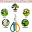 Tijeras jardín acero inox antideslizantes 3