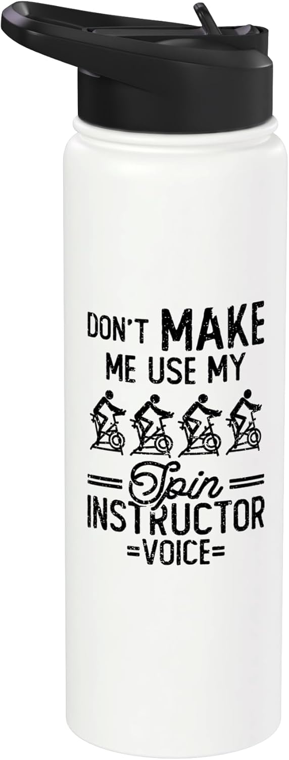 Botella de agua aislada de acero inoxidable para instructor de entrenamiento