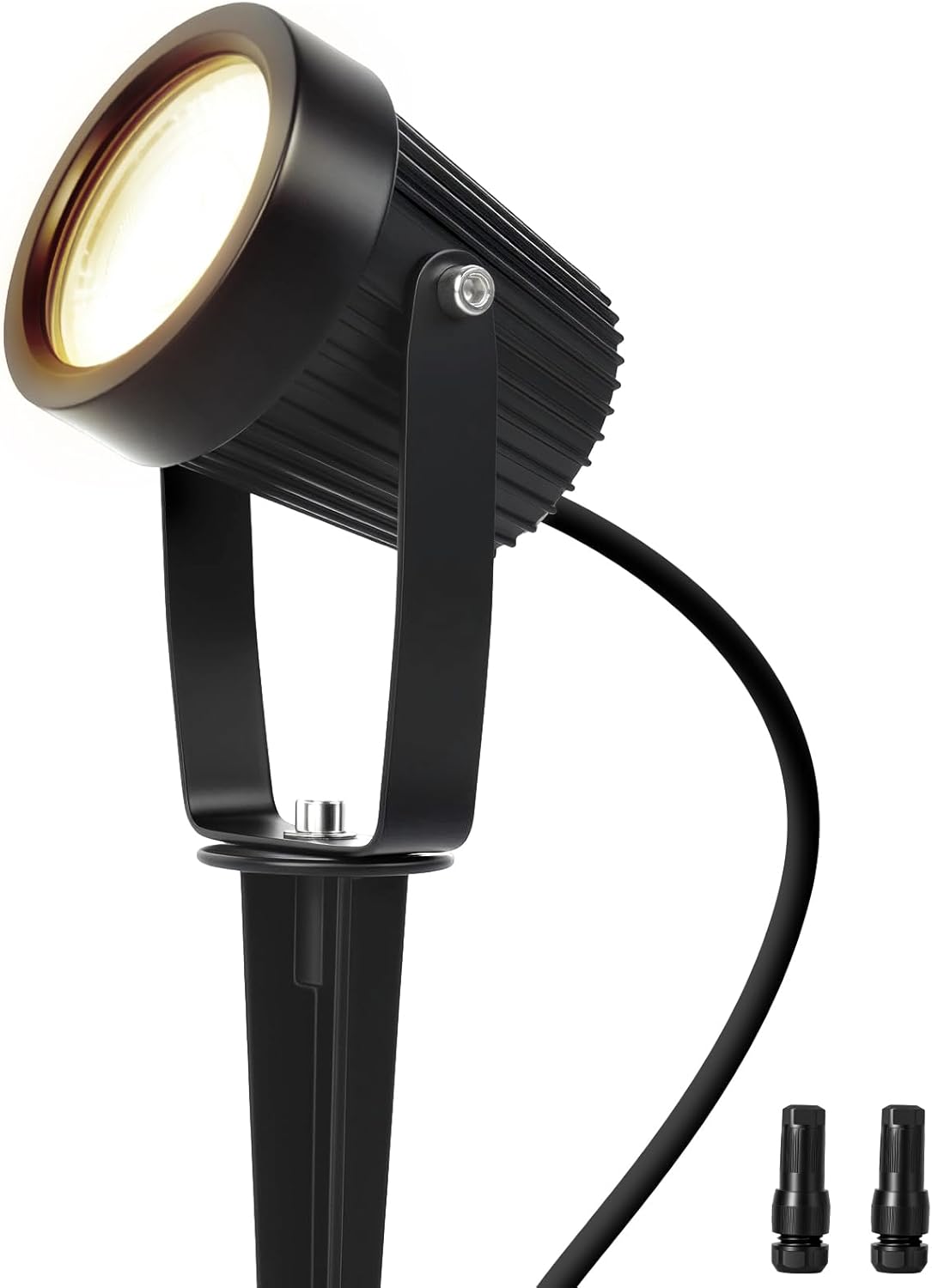 Foco paisaje LED 12V aluminio 10W IP66 con cable