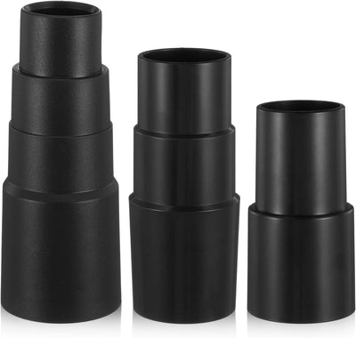 Kit 3 adaptadores manguera vacío 1-1/2" a 1-5/8" para aspiradora
