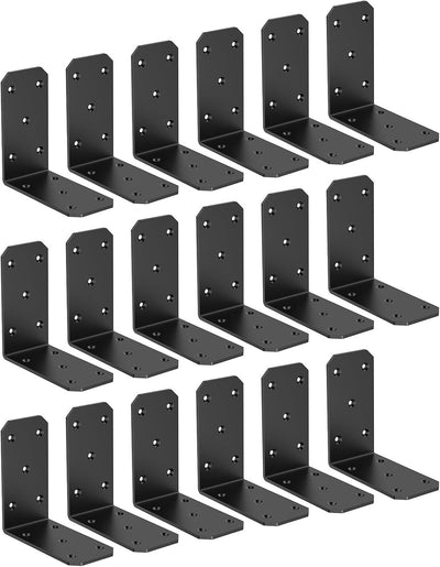 Soportes en L de 5pulg para estantes vallas y pérgolas