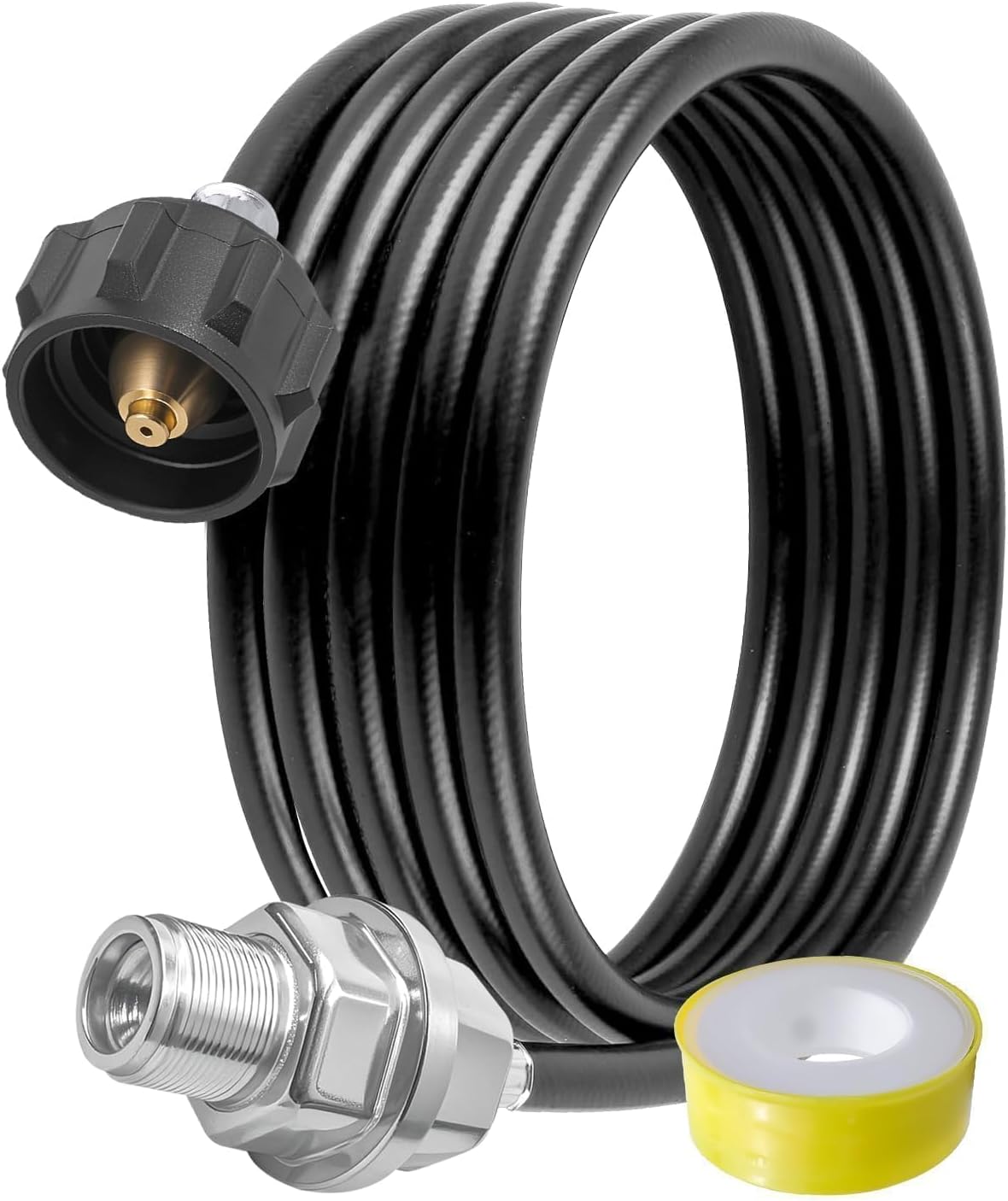 Filtro combustible propano 12ft para Big Buddy con adaptador QCC1
