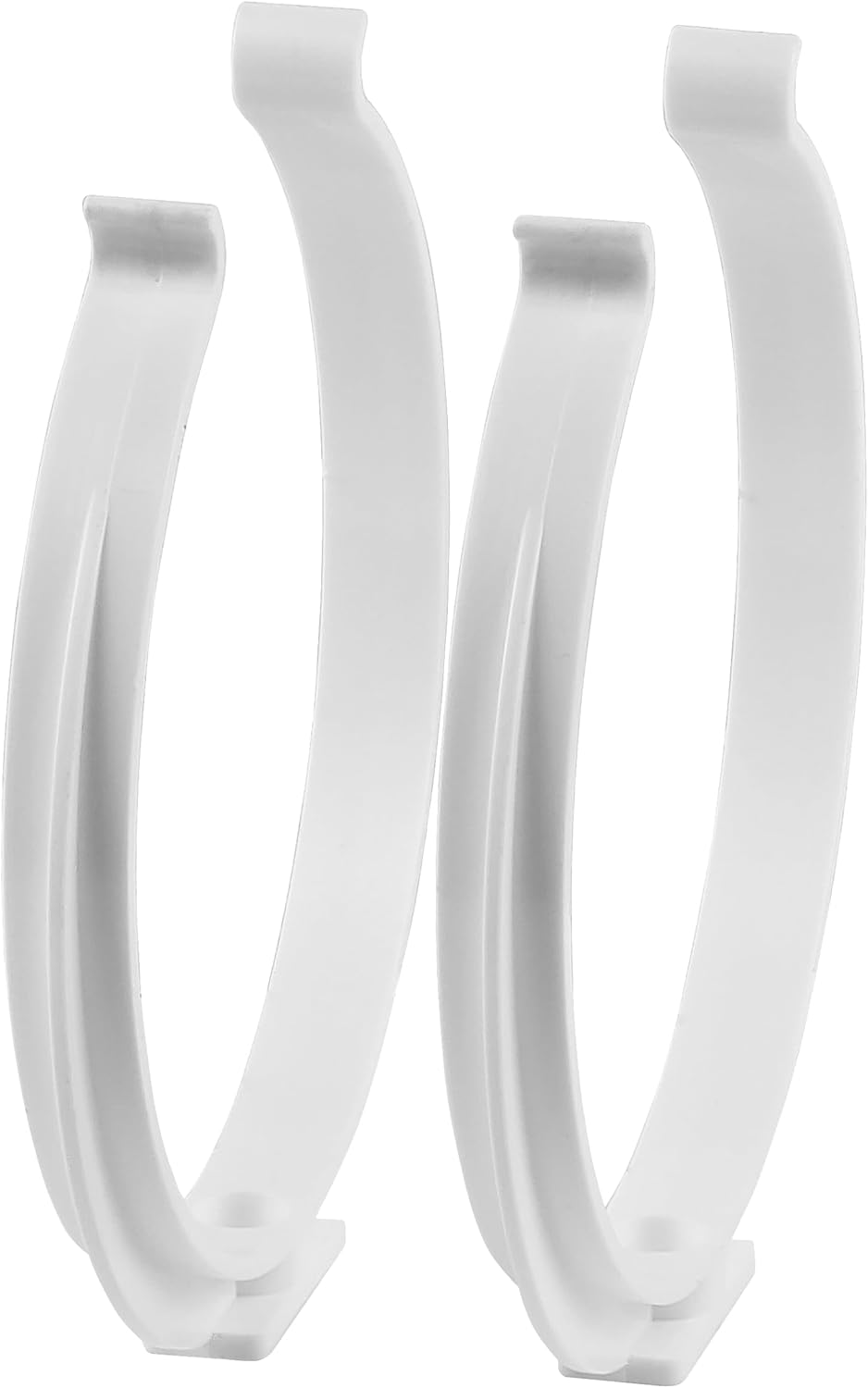 Soporte para tubo de ventilación 6 pulg plástico blanco