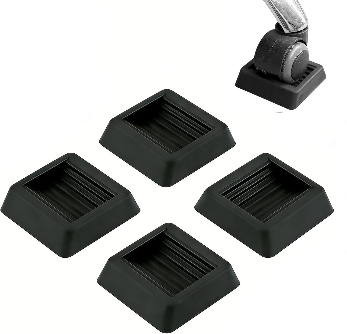 4 Almohadillas Antiderrap para Muebles Ruedas 1-4
