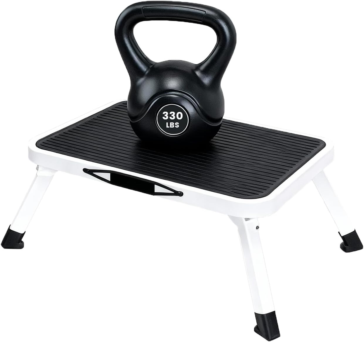 Taburete plegable metal antideslizante 330lb para RV