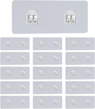 16 Almohadillas Adhesivas para Organizador Ducha Resistentes Agua
