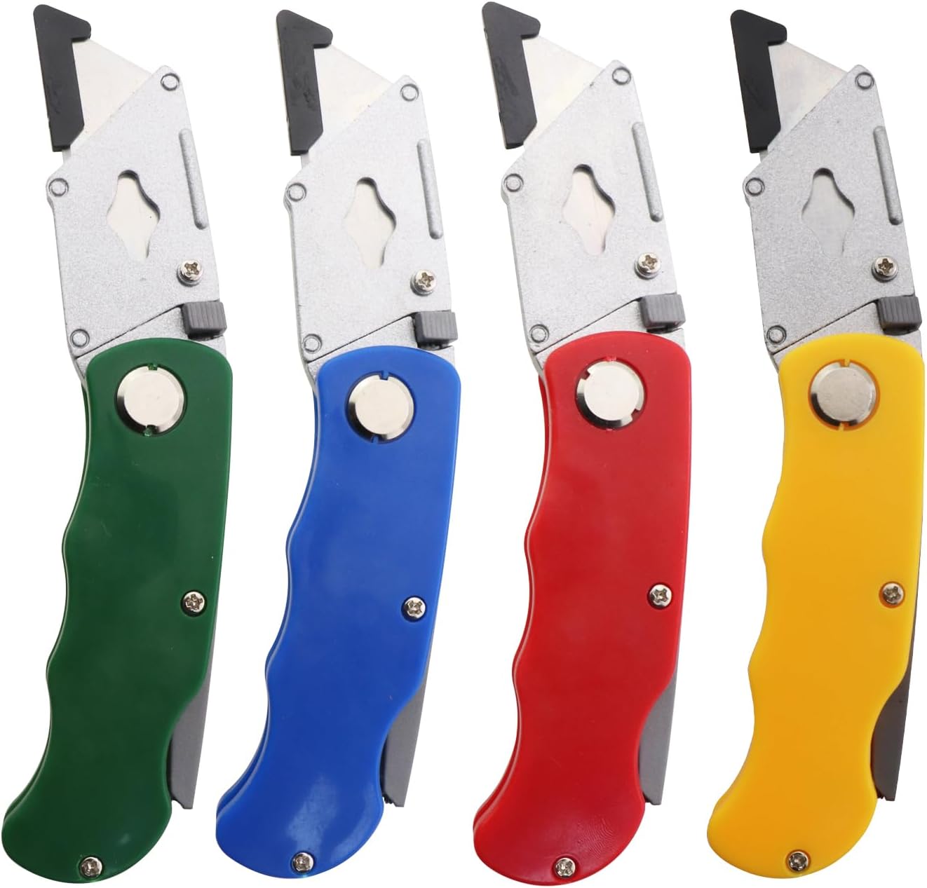 4 Cuchillos Plegables Multifuncionales 10 Cuchillas