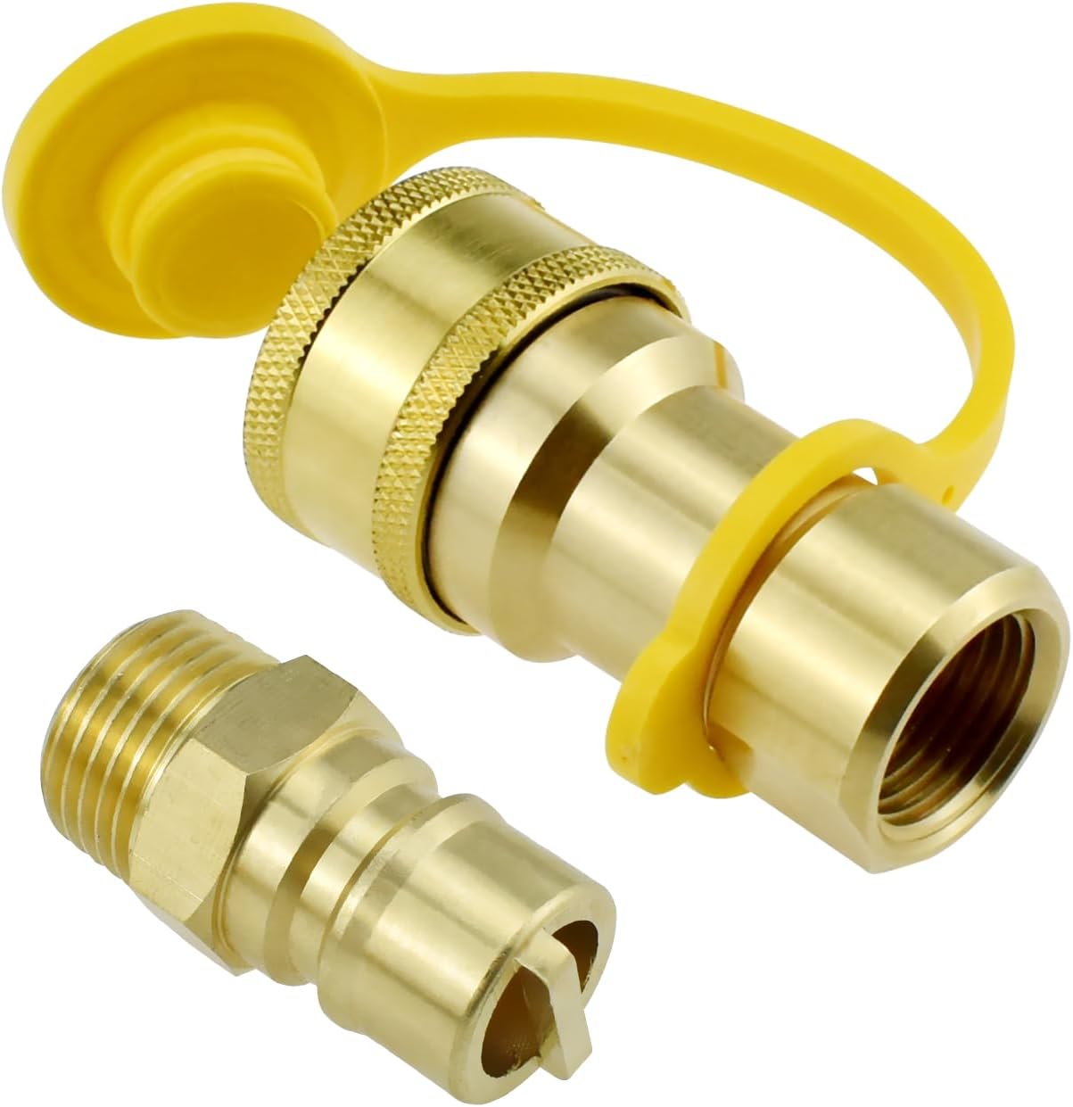Accesorios conexión gas 1/2pulg enchufe macho QDD LP latón